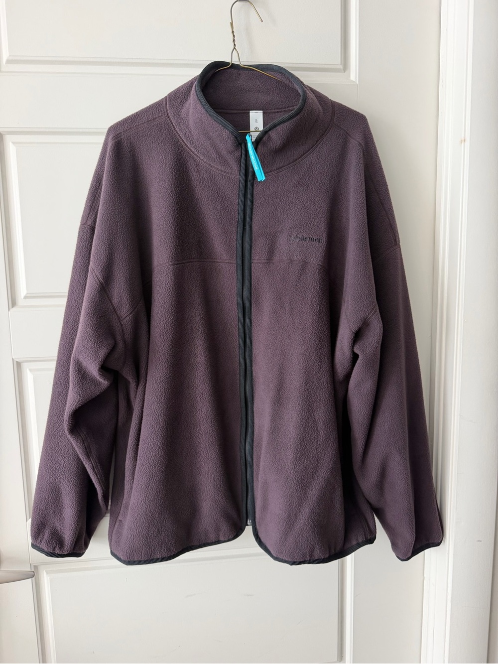 lululemon Tumbled Fleece Full-Zip Jacket Purple XL